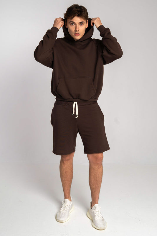 Jet Hoodie (Chocolate Brown) (M)