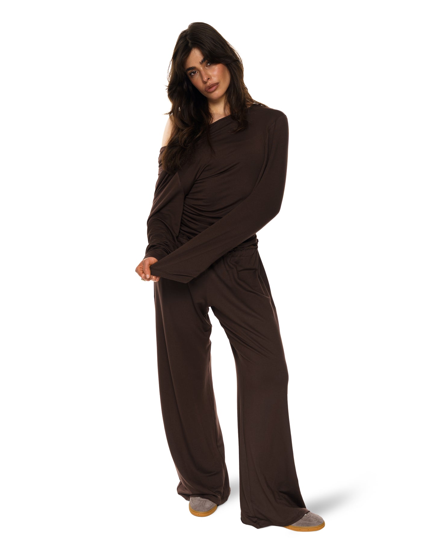 Spodnie Holly (Chocolate Brown)