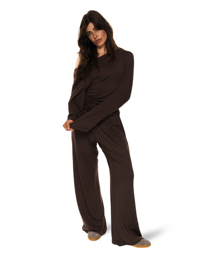Spodnie Holly (Chocolate Brown)