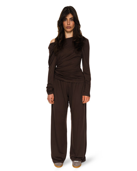 Spodnie Holly (Chocolate Brown)