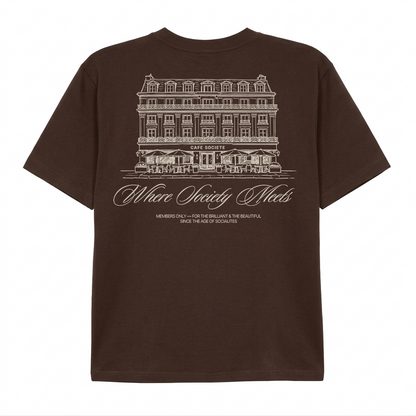 T-shirt Paris (Chocolate Brown)