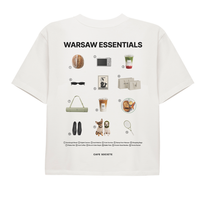 T-shirt Cropped Warsaw Essentials
